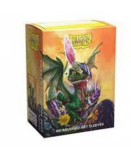 Dragon Shield Sleeves: Easter Dragon Brushed Art Sleeves (Box of 100)